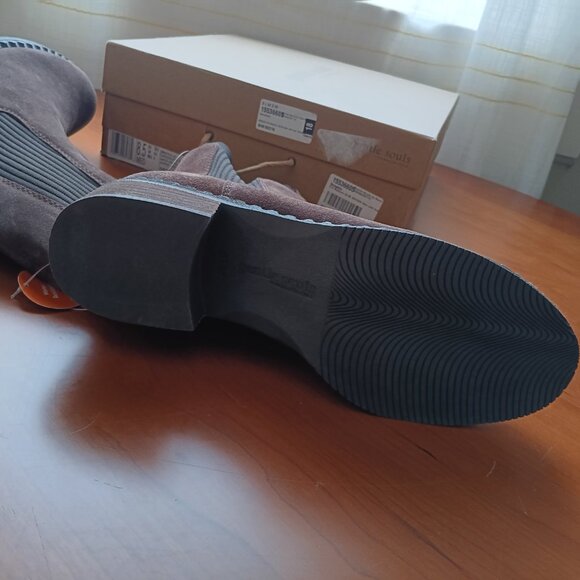 Gentle Souls by Kenneth Cole Chocolate Suede Boots - Picture 8 of 10